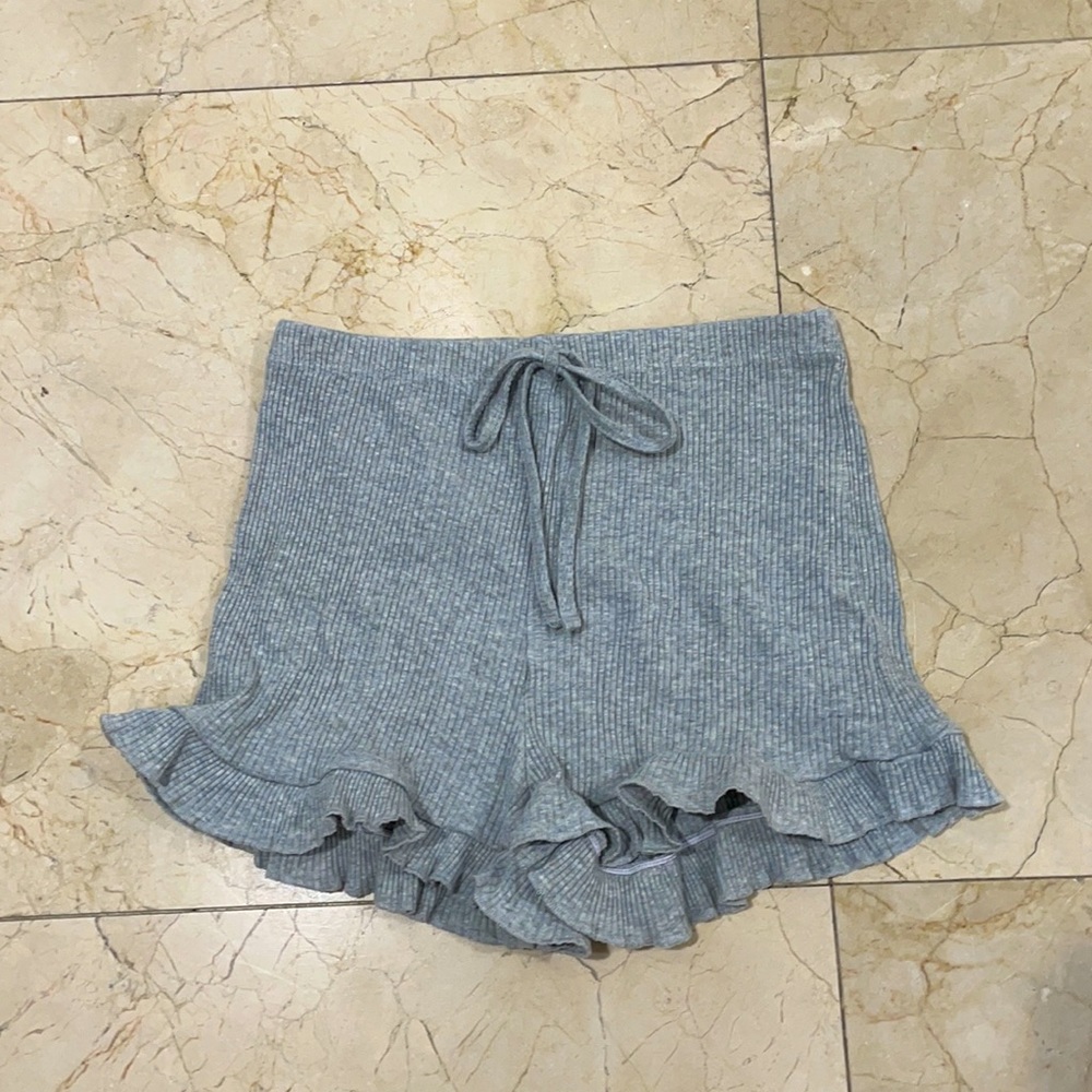 ruffle shorts